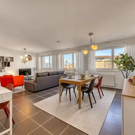 Apartment Zenbnb - Le Star - Colocation - Proche Tramway - Wifi Inclus Annemasse