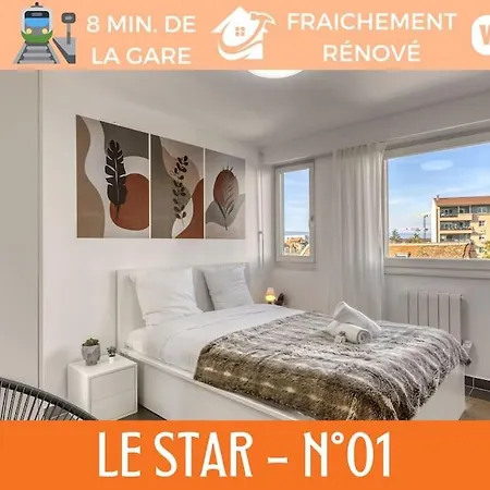 Zenbnb - Le Star - Colocation - Proche Tramway - Wifi Inclus Annemasse