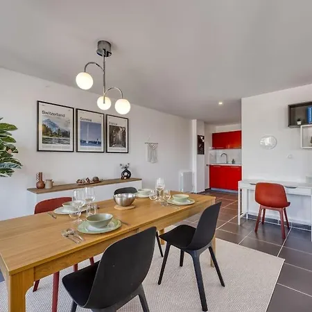 Zenbnb - Le Star - Colocation - Proche Tramway - Wifi Inclus Apartment Annemasse